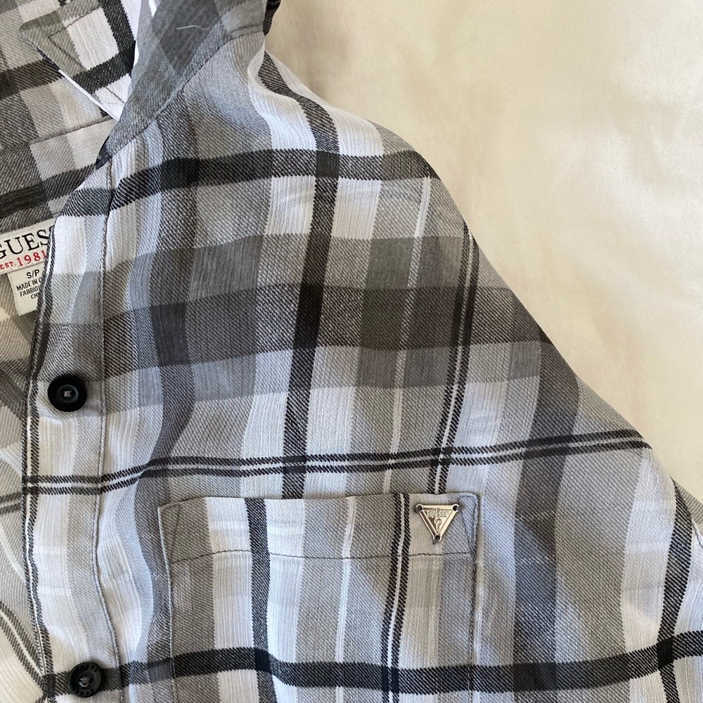 GUESS Sheer Blouse - Picture 6 of 7